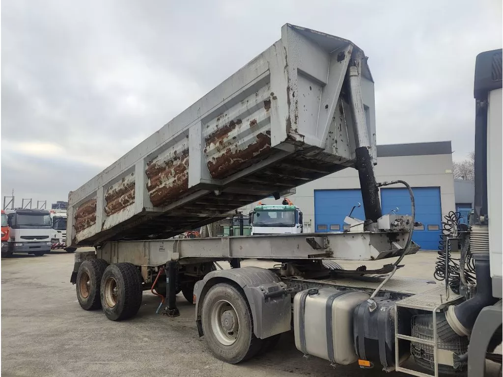 Trailor KIPPER STAHL / STEEL TIPPER / BENNE ACIER