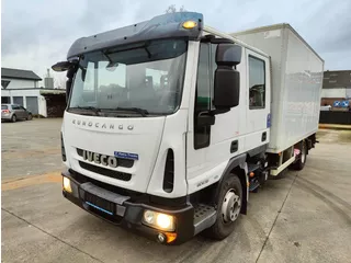 Iveco Eurocargo 90 E 18 Double Cab + BOX + lift