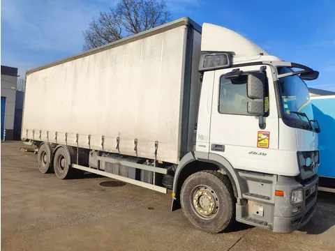 Mercedes-Benz Actros 2636 NL 6X4 TAUTLINER